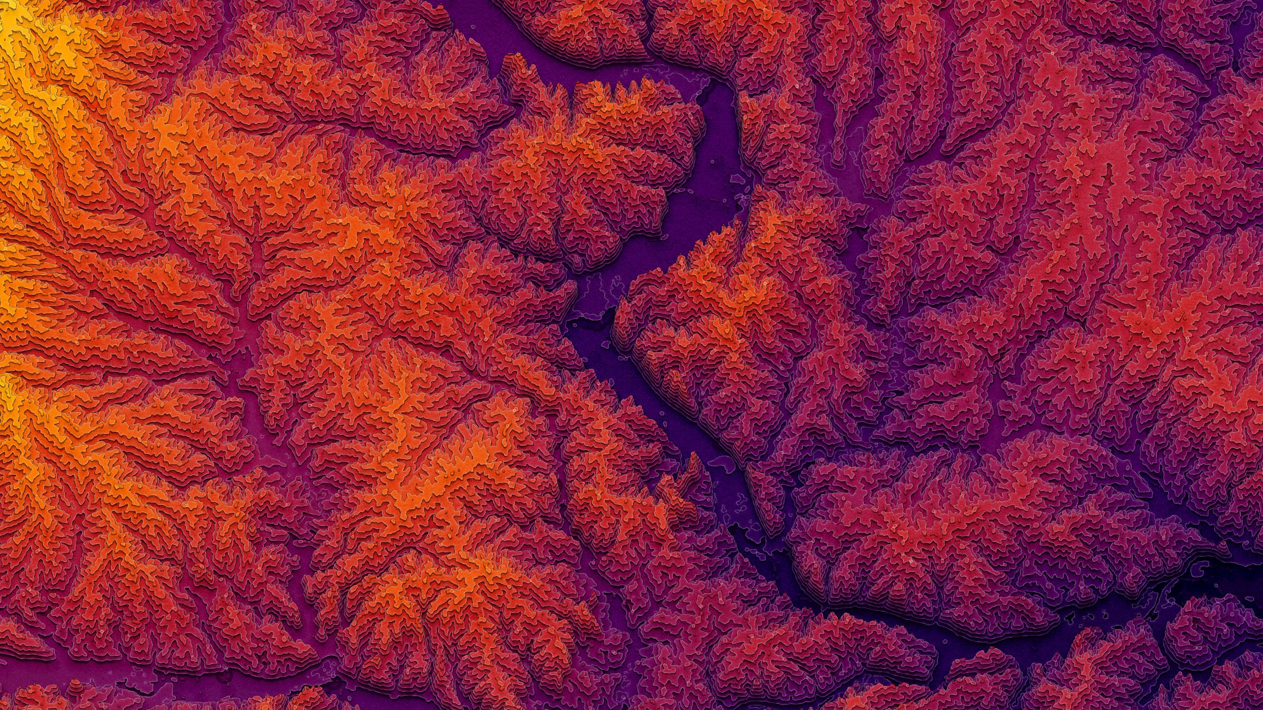 A styled topographic map background